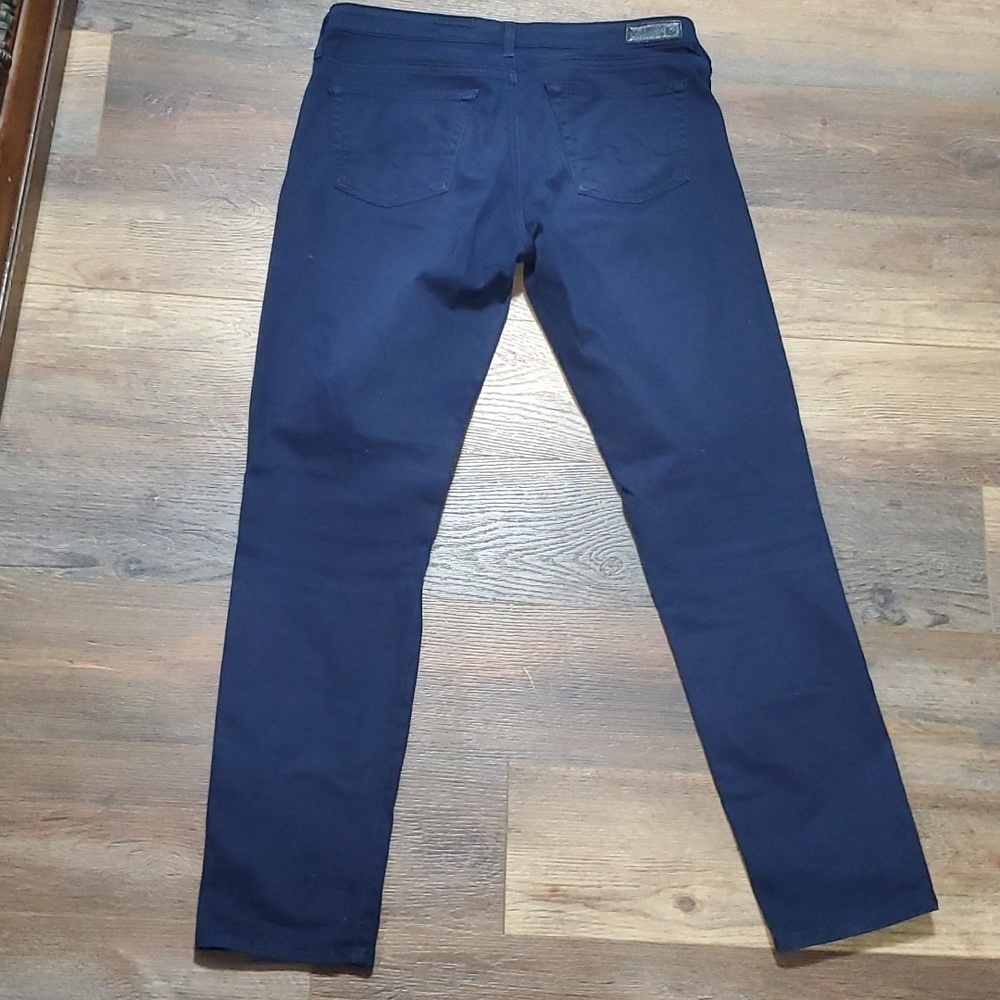 Ag Adriano goldschmied Stevie ankle slim straight dark blue - Picture 7 of 8